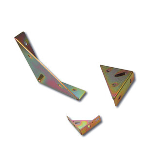 ANGOLO DI RINFORZO 2,0X100X100 MM ACCIAIO TROPIC